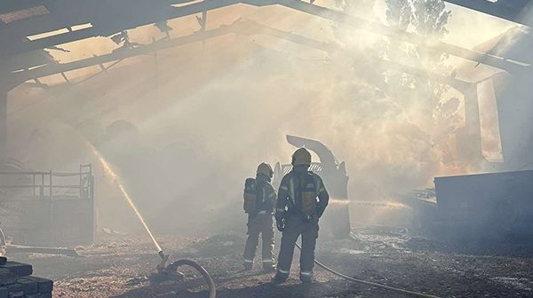 barn fire